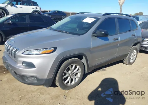 2017 Jeep Cherokee Sport Fwd from USA, damaged, VIN 1C4PJLAB8HW586128